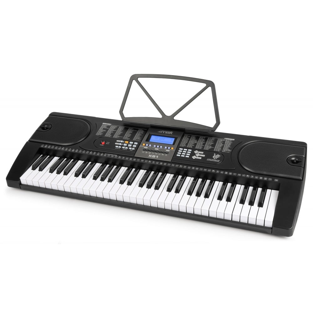 MAX KB1 61 Key Electronic Keyboard Workstation