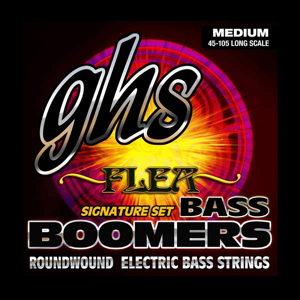 GHS M3045F (45-105) Flea Signature Set - Bass Strings