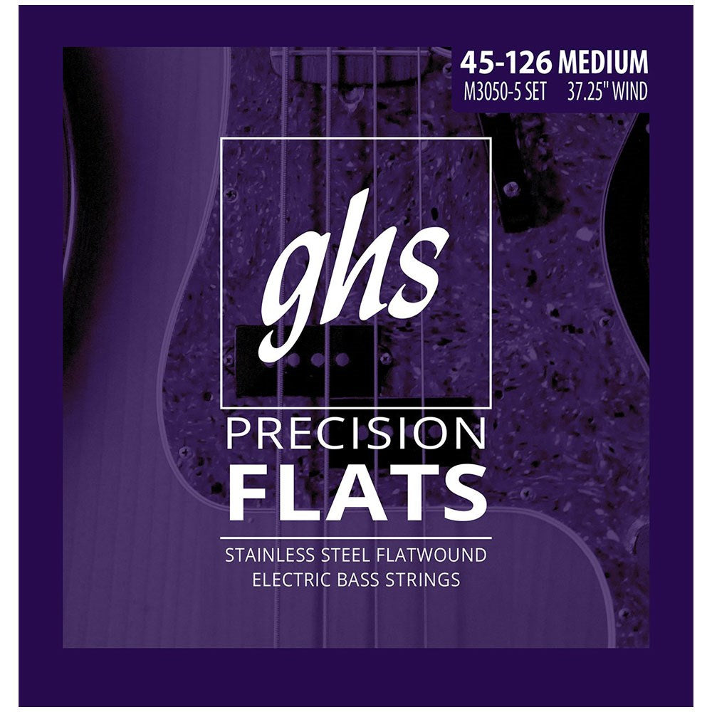 GHS M3050-5 (45-126) Precision Bass Flatwound 5-String