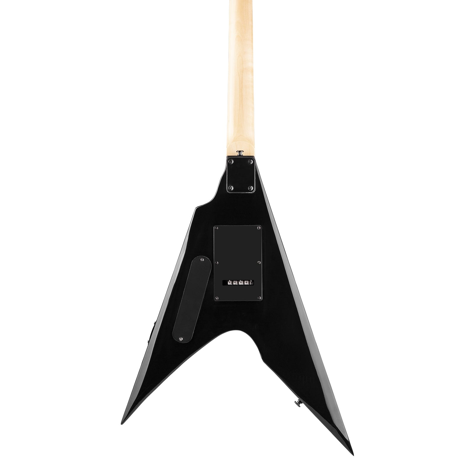 MAX GigKit Electric Guitar Pack Flying V Rock Style - Black