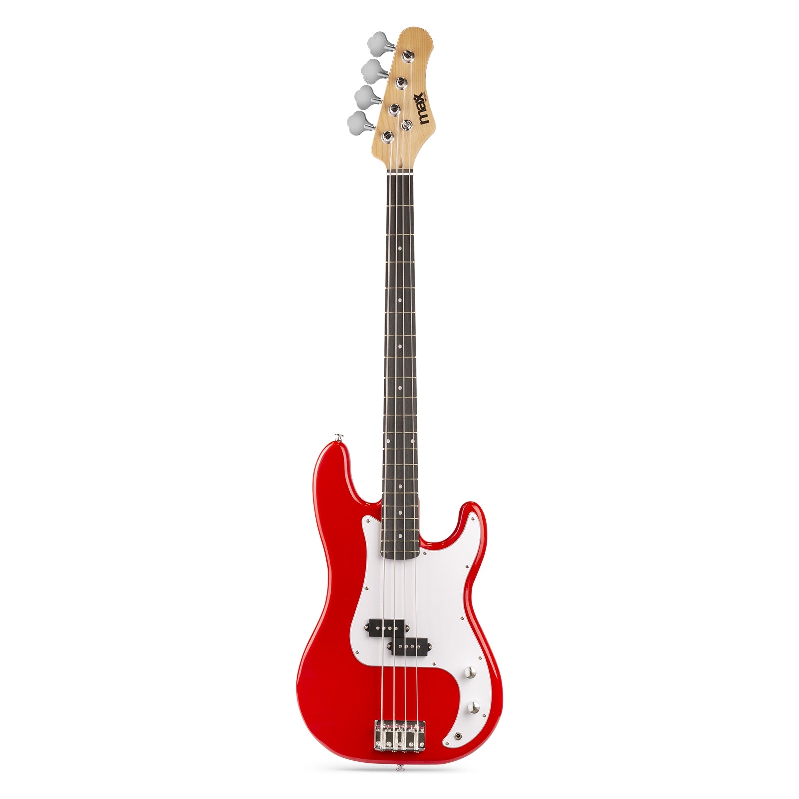 MAX GigKit Bass Guitar Pack Red