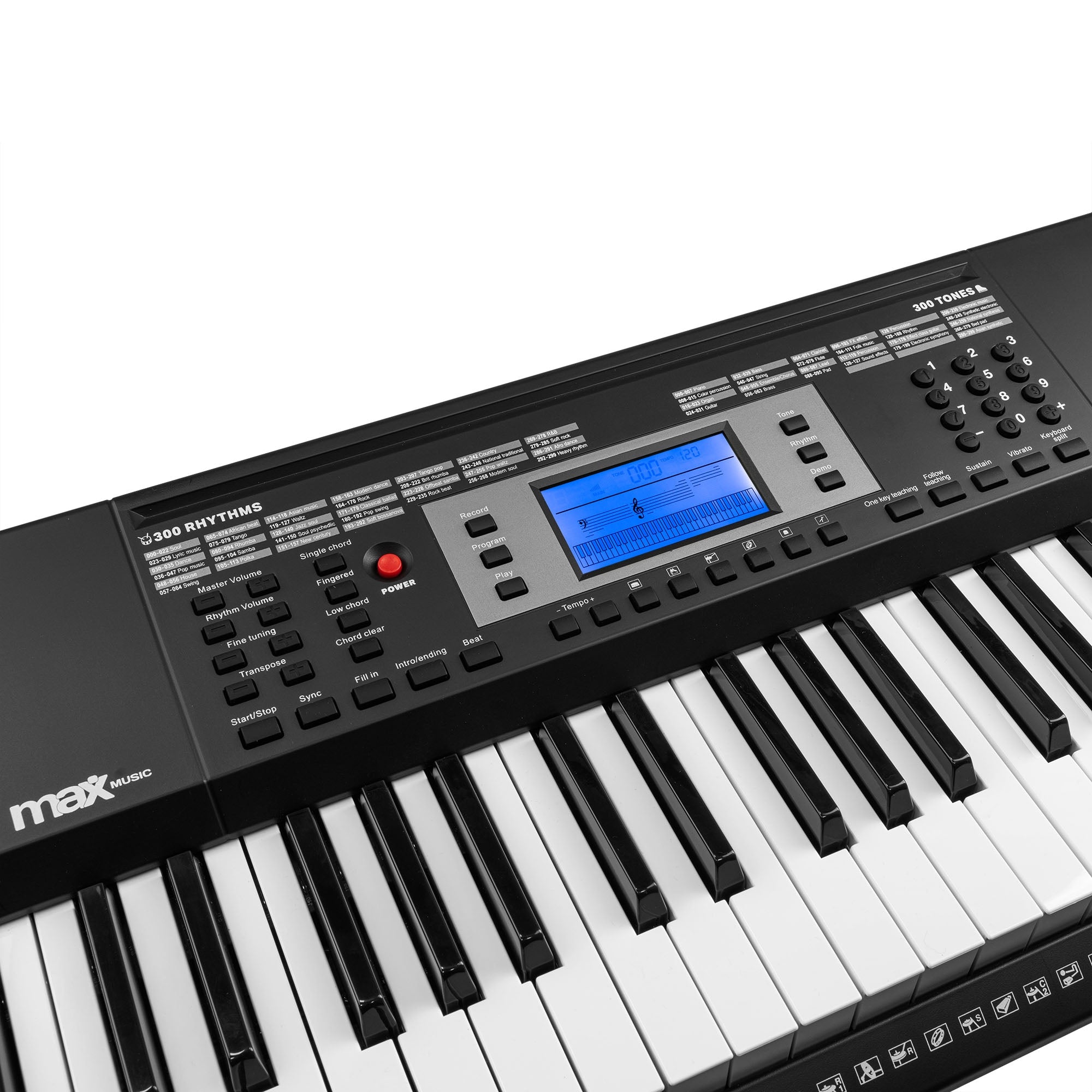 MAX Rhapsody 61L Keyboard Kit with 61 Lighted Keys