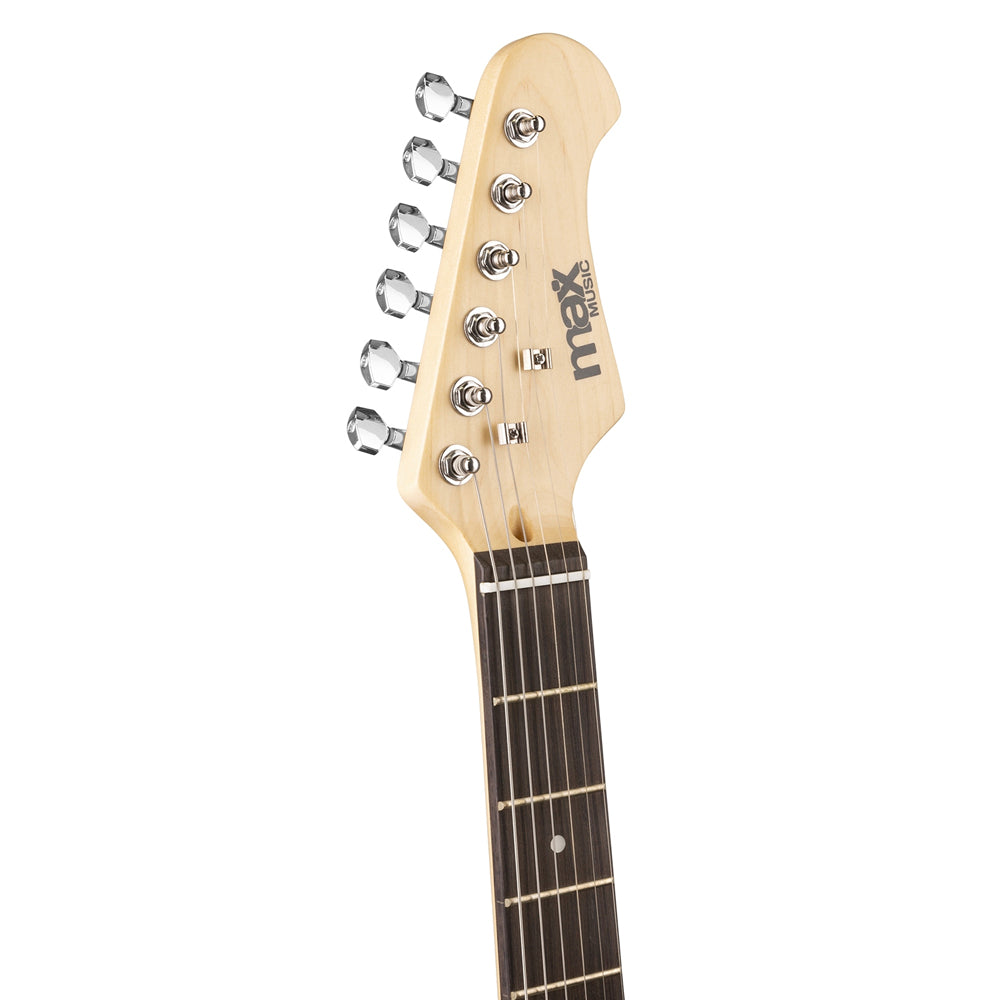 MAX GigKit Electric Guitar Pack Quilted Style - Black