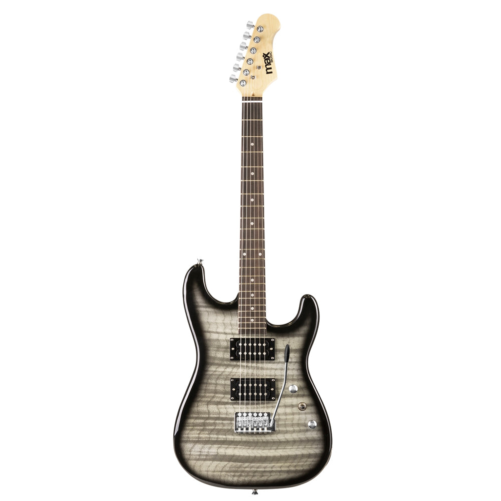 MAX GigKit Electric Guitar Pack Quilted Style - Black