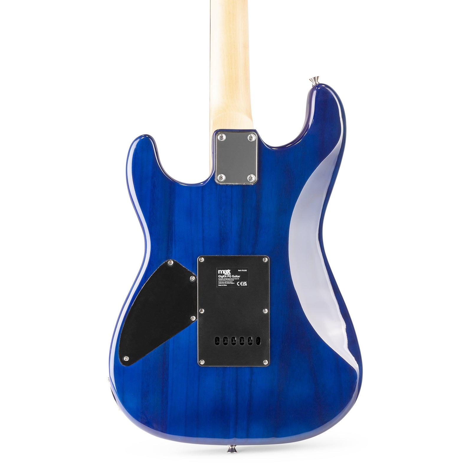 Max GigKit Electric Guitar Pack Quilted Style - Dark Blue