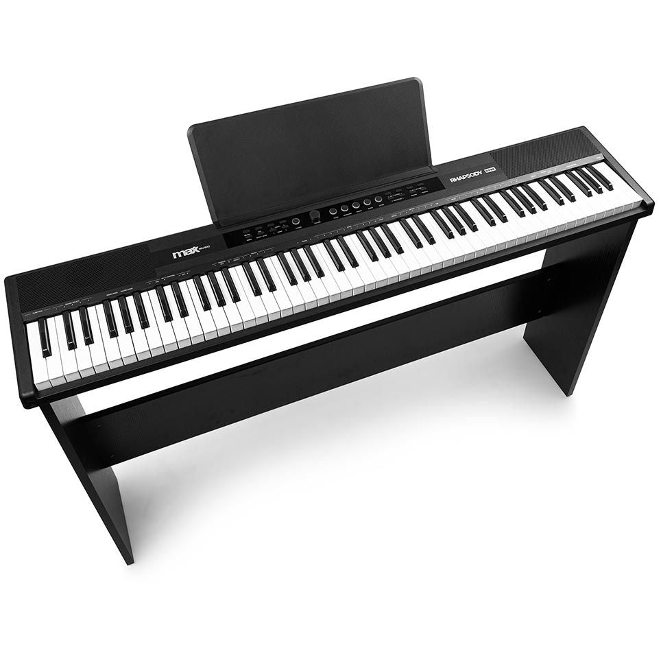 Max RhapsodyDP88P Digital Piano 88-keys, Furniture Stand