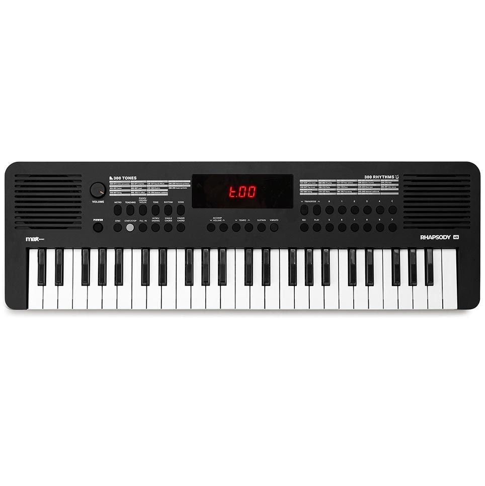 Max Rhapsody49 Electronic Keyboard 49-keys