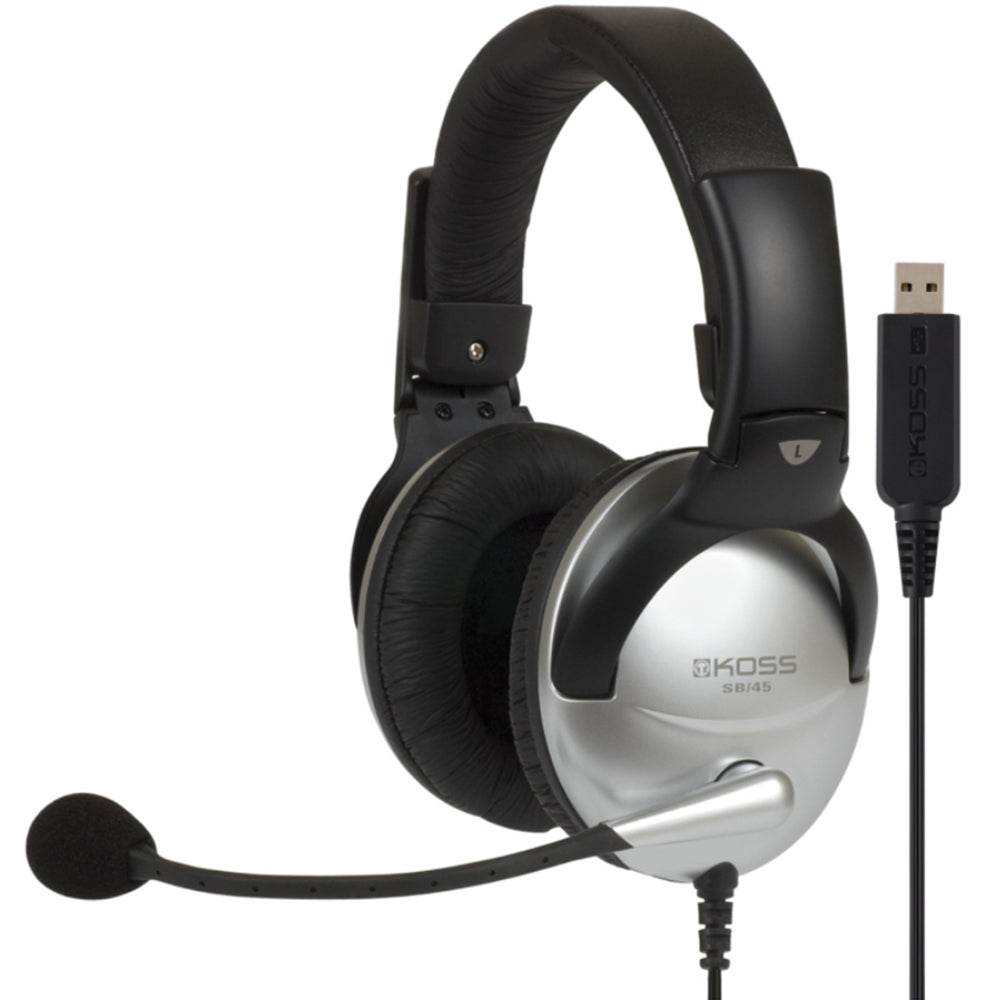 Koss SB45-USB On Ear Communication Headphones