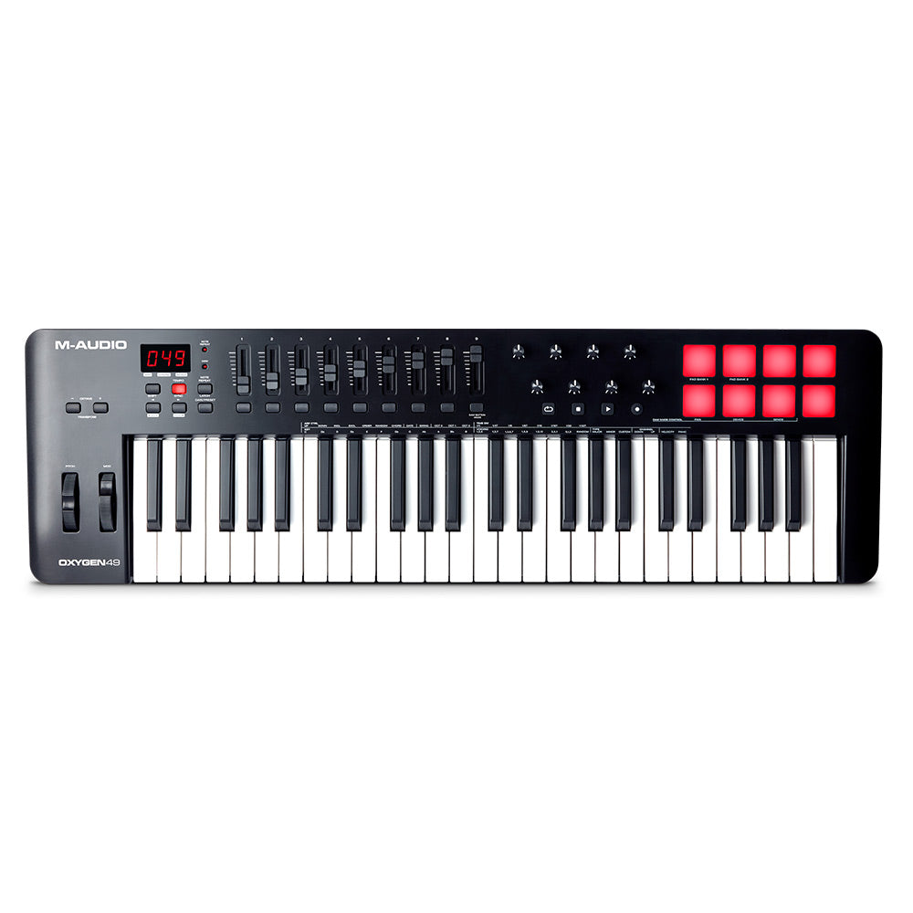 M-Audio Oxygen 49 MKV USB MIDI Keyboard Controller Premium Software Suite