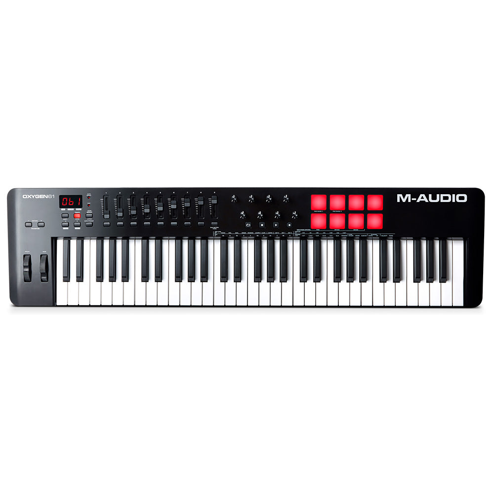 M-Audio Oxygen 61 MKV USB MIDI Keyboard Controller Premium Software Suite