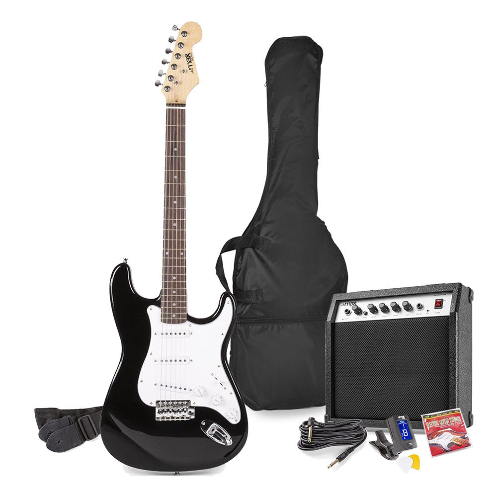 MAX GigKit Black Electric Guitar Pack