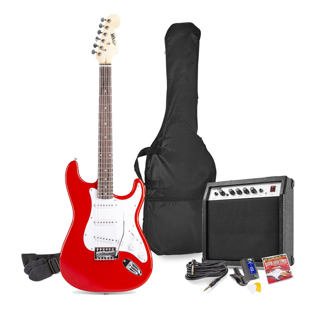 MAX GigKit Red Electric Guitar Pack