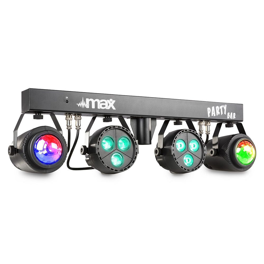 MAX PartyBar1 - 2x Jelly Moon, 2x PAR Cans