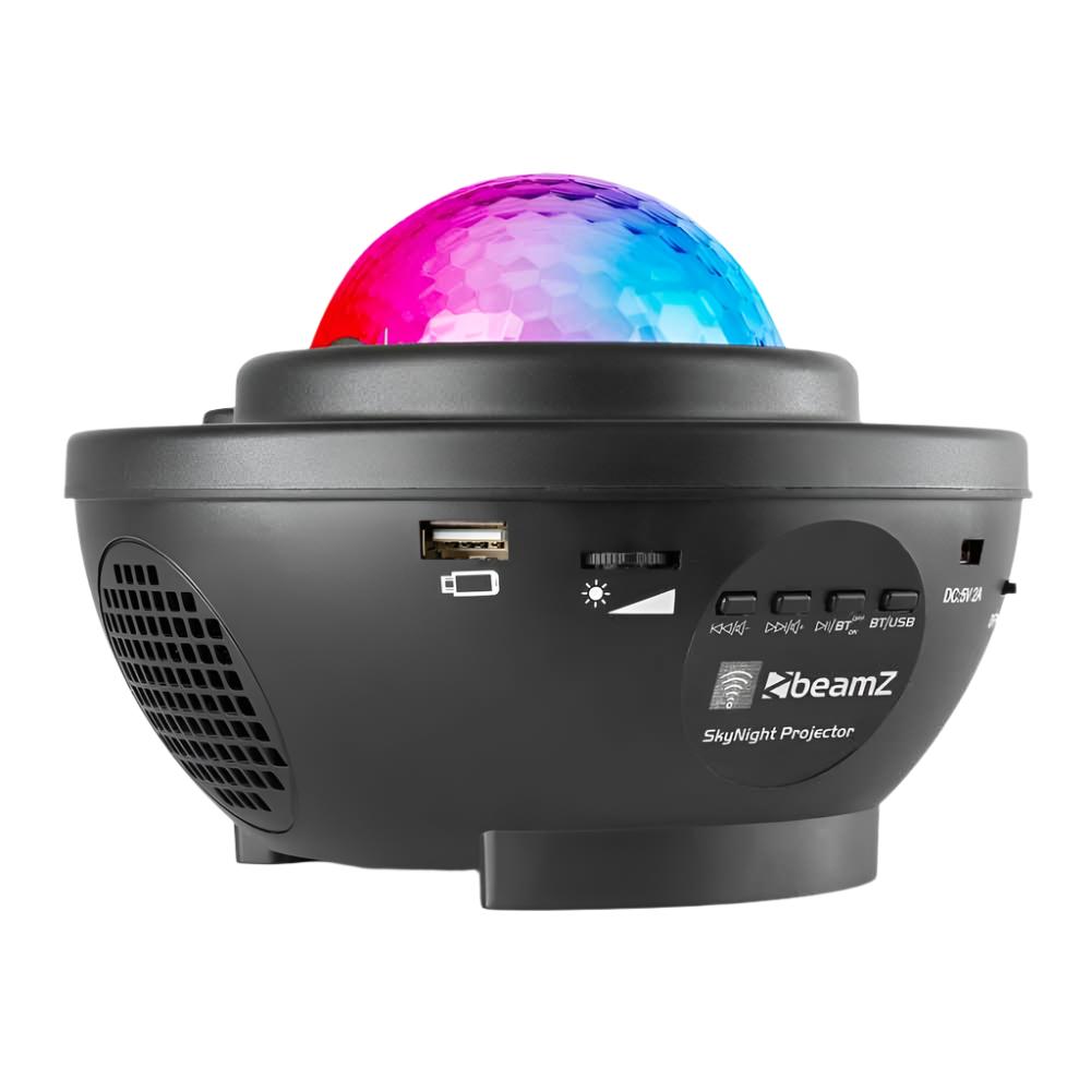 Beamz SkyNight Galaxy Projector BT IRC 2x 3W RGBW LEDs