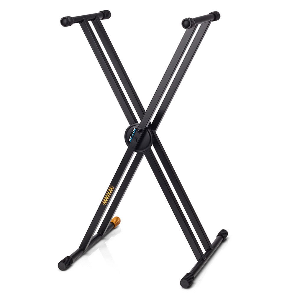 Hercules KS120B - EZ-LOK Double Braced Keyboard Stand