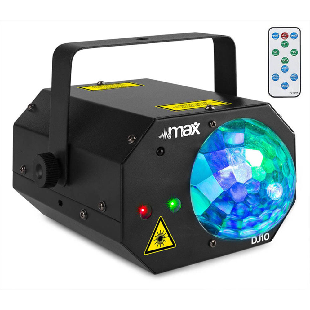 MAX DJ10 Jelly Moon with Red/Green Laser
